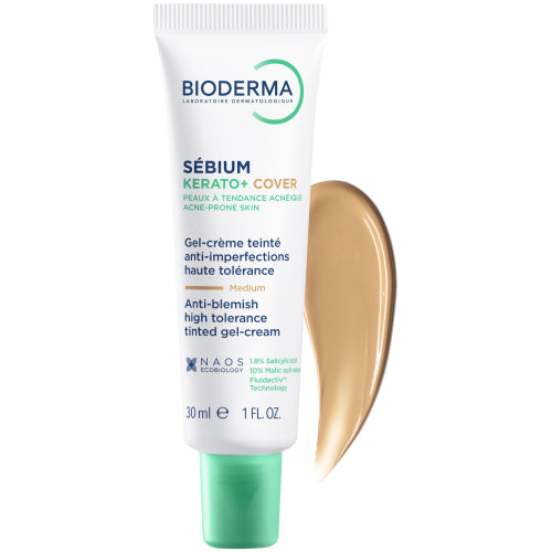 Bioderma Sebium Kerato+ Cover Gel Cream 30ml