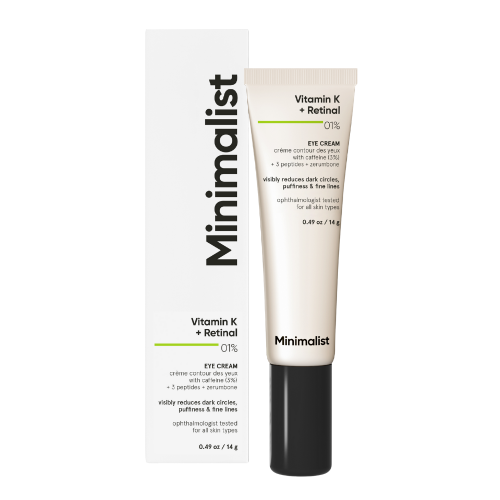 Minimalist Vitamin K + Retinal 1% Eye Cream 14g