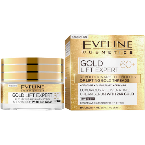 Eveline Gold Lift Expert Day & Night Cream 60+ 50ml