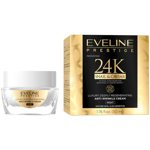 Eveline Prestige 24K Snail & Caviar Night Cream 50ml