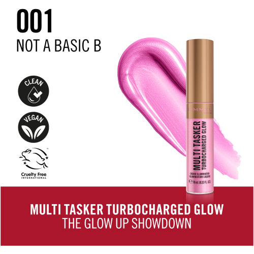 Multi Tasker Glow Liquid Illuminator Blush Crush 10ml