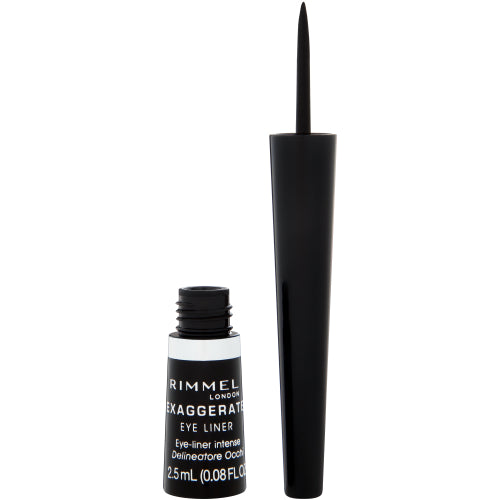 Exaggerate Waterproof Liquid Eyeliner Black 2.5ml