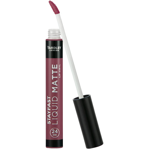 Stayfast Liquid Matte Lip Vinyl Plum 8ml