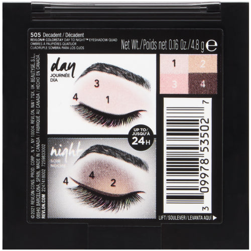 Colorstay 16 Hour Quad Eye Shadow Decadent 4.8g