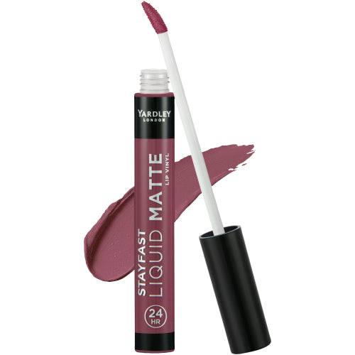 Stayfast Liquid Matte Lip Vinyl Plum 8ml